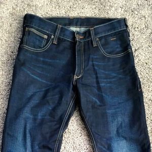 Mens Levis 514 Slim Straight Raw Denim Jeans 32x32